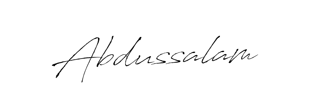 Design your own signature with our free online signature maker. With this signature software, you can create a handwritten (Antro_Vectra) signature for name Abdussalam. Abdussalam signature style 6 images and pictures png