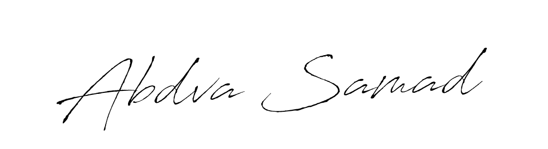 Design your own signature with our free online signature maker. With this signature software, you can create a handwritten (Antro_Vectra) signature for name Abdva Samad. Abdva Samad signature style 6 images and pictures png