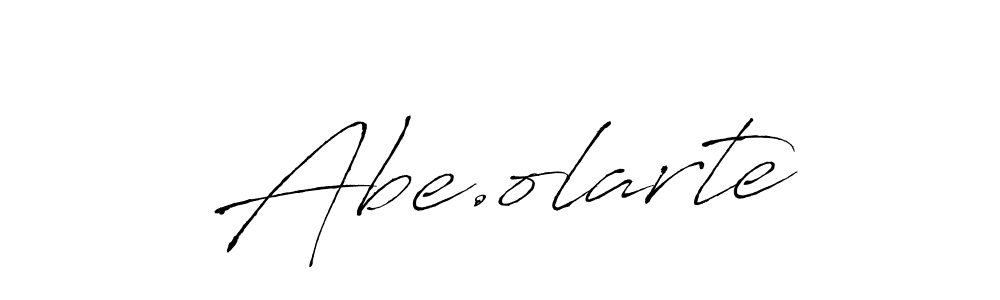 Also we have Abe.olarte name is the best signature style. Create professional handwritten signature collection using Antro_Vectra autograph style. Abe.olarte signature style 6 images and pictures png