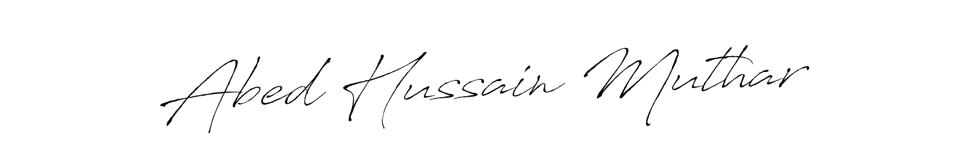 Also we have Abed Hussain Muthar name is the best signature style. Create professional handwritten signature collection using Antro_Vectra autograph style. Abed Hussain Muthar signature style 6 images and pictures png
