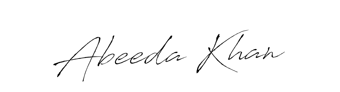 How to make Abeeda Khan signature? Antro_Vectra is a professional autograph style. Create handwritten signature for Abeeda Khan name. Abeeda Khan signature style 6 images and pictures png