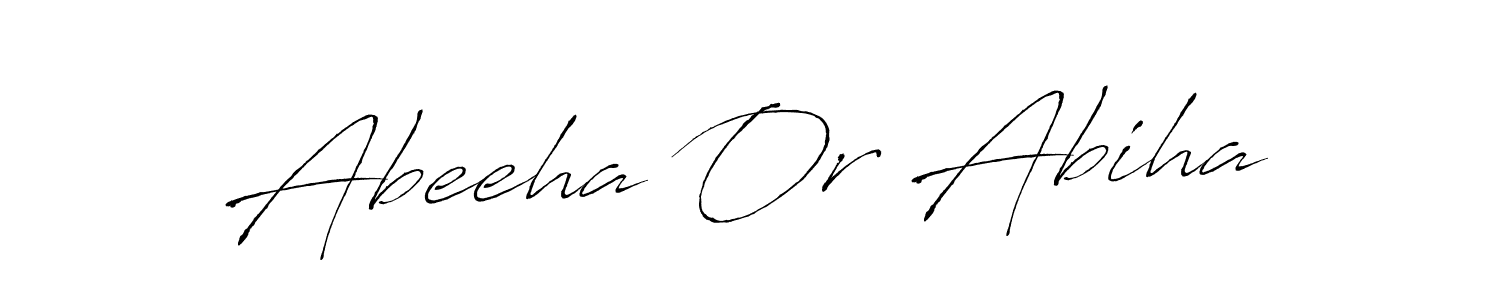 Similarly Antro_Vectra is the best handwritten signature design. Signature creator online .You can use it as an online autograph creator for name Abeeha Or Abiha. Abeeha Or Abiha signature style 6 images and pictures png