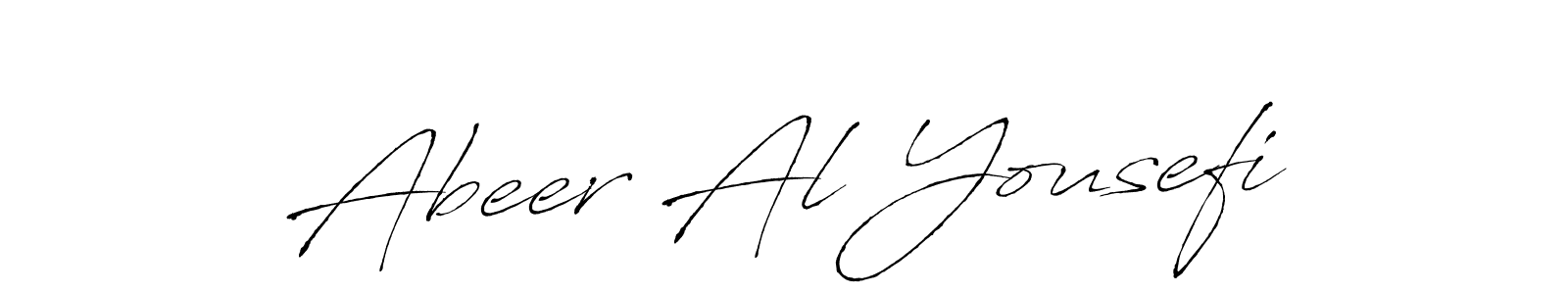 Use a signature maker to create a handwritten signature online. With this signature software, you can design (Antro_Vectra) your own signature for name Abeer Al Yousefi. Abeer Al Yousefi signature style 6 images and pictures png