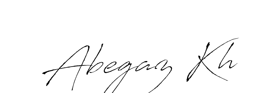Design your own signature with our free online signature maker. With this signature software, you can create a handwritten (Antro_Vectra) signature for name Abegaz Kh. Abegaz Kh signature style 6 images and pictures png