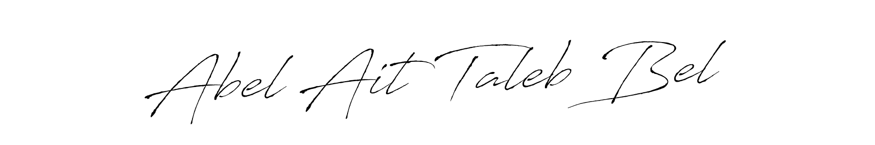 Also we have Abel Ait Taleb Bel name is the best signature style. Create professional handwritten signature collection using Antro_Vectra autograph style. Abel Ait Taleb Bel signature style 6 images and pictures png