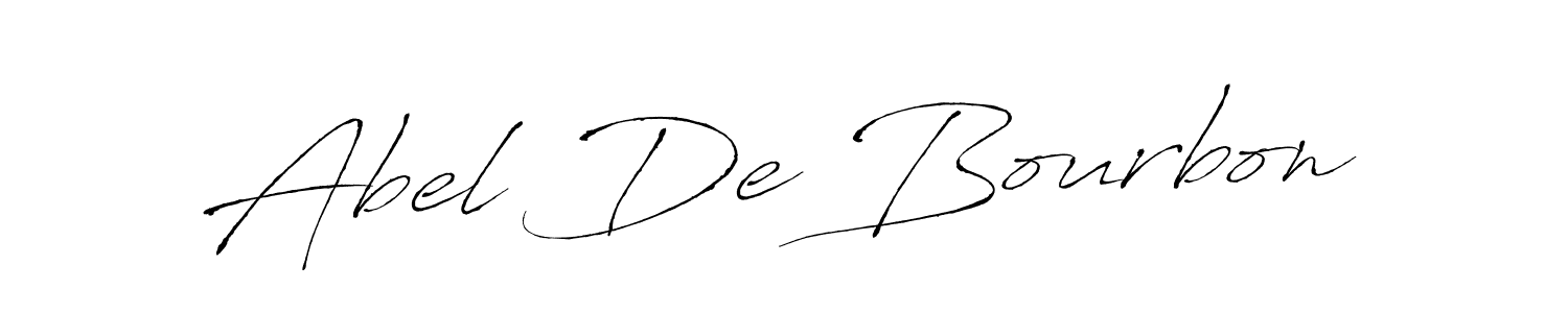 Create a beautiful signature design for name Abel De Bourbon. With this signature (Antro_Vectra) fonts, you can make a handwritten signature for free. Abel De Bourbon signature style 6 images and pictures png