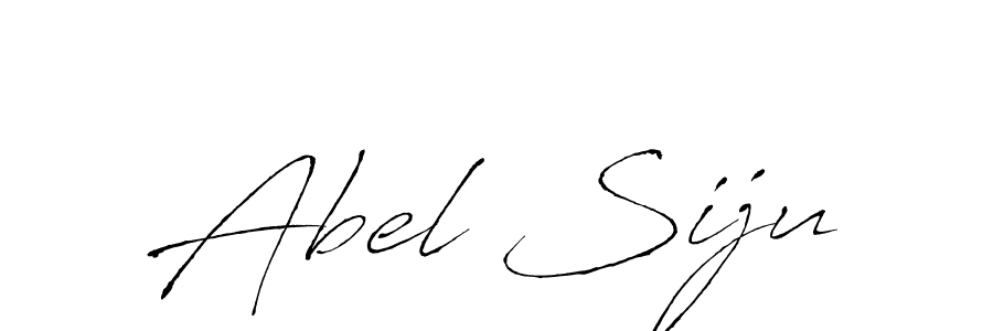 Also we have Abel Siju name is the best signature style. Create professional handwritten signature collection using Antro_Vectra autograph style. Abel Siju signature style 6 images and pictures png