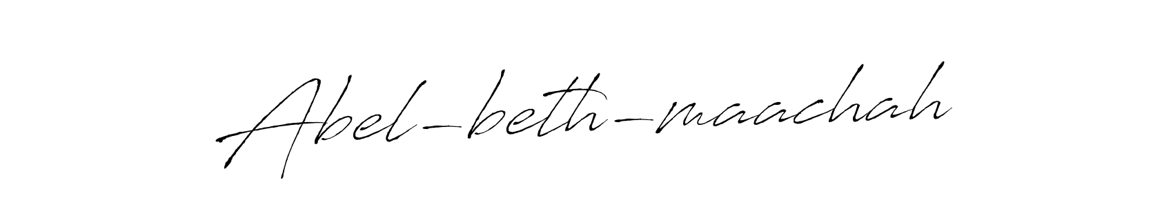 Antro_Vectra is a professional signature style that is perfect for those who want to add a touch of class to their signature. It is also a great choice for those who want to make their signature more unique. Get Abel-beth-maachah name to fancy signature for free. Abel-beth-maachah signature style 6 images and pictures png