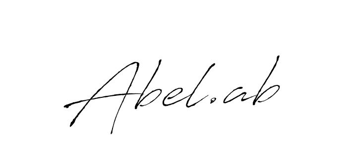 Also You can easily find your signature by using the search form. We will create Abel.ab name handwritten signature images for you free of cost using Antro_Vectra sign style. Abel.ab signature style 6 images and pictures png