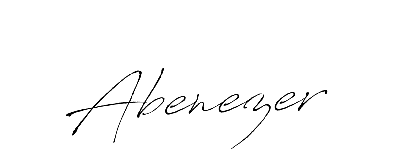 Abenezer stylish signature style. Best Handwritten Sign (Antro_Vectra) for my name. Handwritten Signature Collection Ideas for my name Abenezer. Abenezer signature style 6 images and pictures png