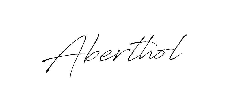 Also we have Aberthol name is the best signature style. Create professional handwritten signature collection using Antro_Vectra autograph style. Aberthol signature style 6 images and pictures png