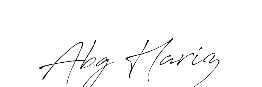How to Draw Abg Hariz signature style? Antro_Vectra is a latest design signature styles for name Abg Hariz. Abg Hariz signature style 6 images and pictures png