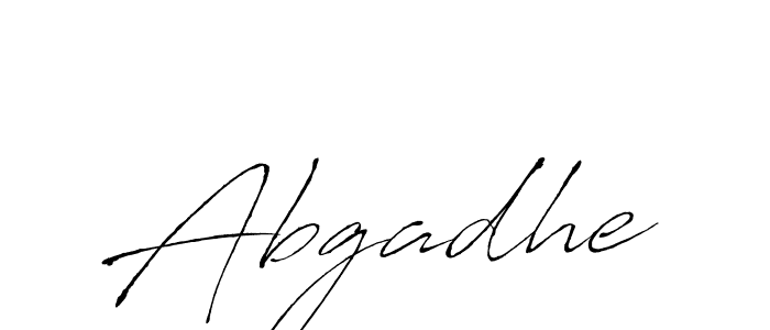 Abgadhe stylish signature style. Best Handwritten Sign (Antro_Vectra) for my name. Handwritten Signature Collection Ideas for my name Abgadhe. Abgadhe signature style 6 images and pictures png