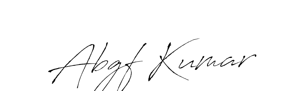 Abgf Kumar stylish signature style. Best Handwritten Sign (Antro_Vectra) for my name. Handwritten Signature Collection Ideas for my name Abgf Kumar. Abgf Kumar signature style 6 images and pictures png