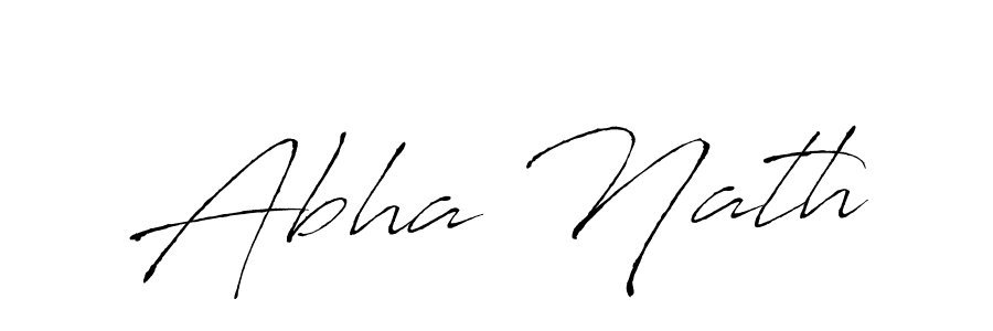 The best way (Antro_Vectra) to make a short signature is to pick only two or three words in your name. The name Abha Nath include a total of six letters. For converting this name. Abha Nath signature style 6 images and pictures png