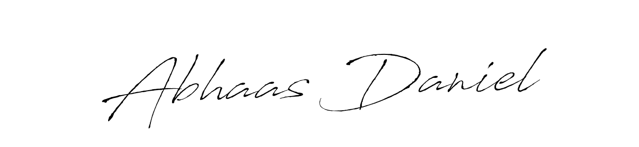 You should practise on your own different ways (Antro_Vectra) to write your name (Abhaas Daniel) in signature. don't let someone else do it for you. Abhaas Daniel signature style 6 images and pictures png