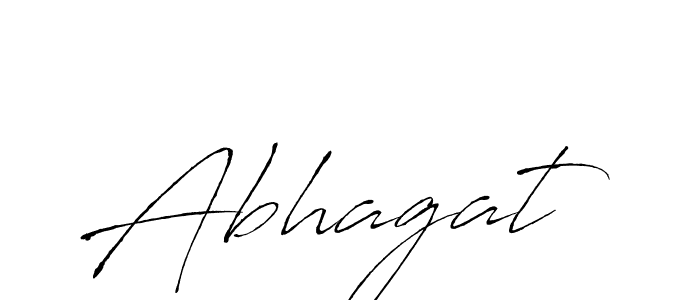 Make a beautiful signature design for name Abhagat. With this signature (Antro_Vectra) style, you can create a handwritten signature for free. Abhagat signature style 6 images and pictures png