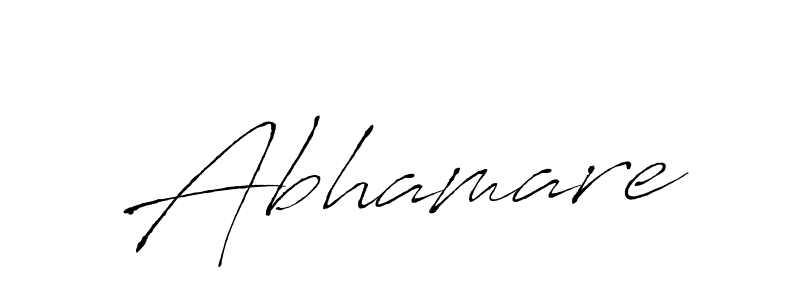 Design your own signature with our free online signature maker. With this signature software, you can create a handwritten (Antro_Vectra) signature for name Abhamare. Abhamare signature style 6 images and pictures png