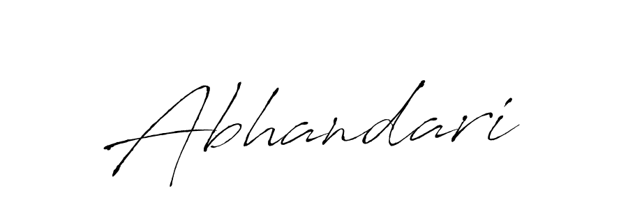 It looks lik you need a new signature style for name Abhandari. Design unique handwritten (Antro_Vectra) signature with our free signature maker in just a few clicks. Abhandari signature style 6 images and pictures png