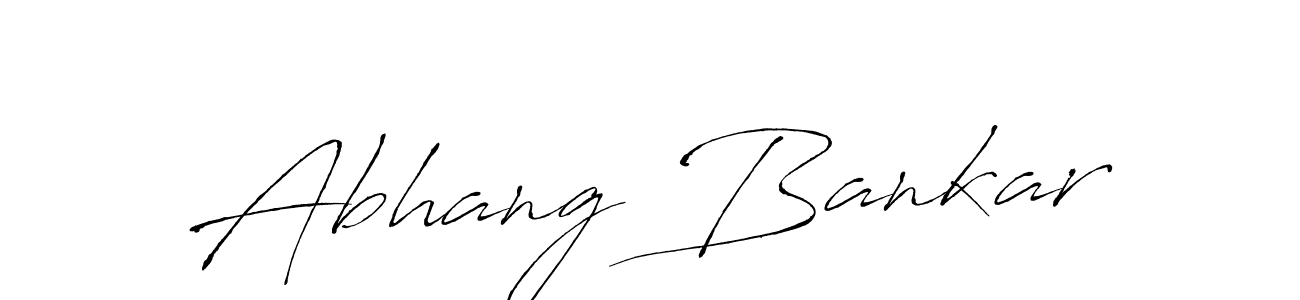 Check out images of Autograph of Abhang Bankar name. Actor Abhang Bankar Signature Style. Antro_Vectra is a professional sign style online. Abhang Bankar signature style 6 images and pictures png