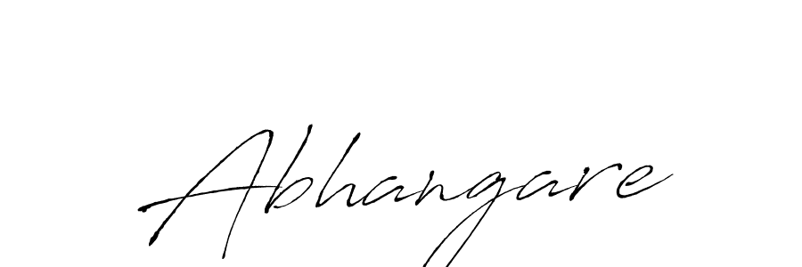 Antro_Vectra is a professional signature style that is perfect for those who want to add a touch of class to their signature. It is also a great choice for those who want to make their signature more unique. Get Abhangare name to fancy signature for free. Abhangare signature style 6 images and pictures png