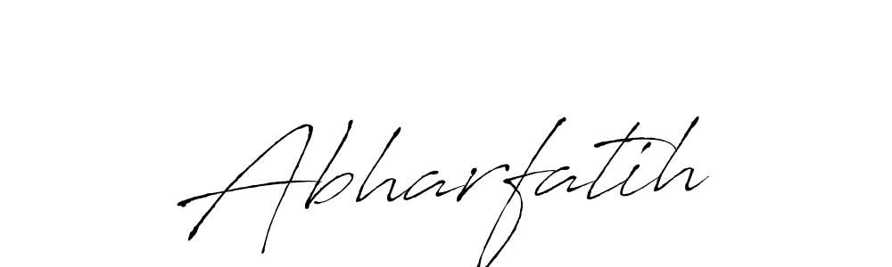 You should practise on your own different ways (Antro_Vectra) to write your name (Abharfatih) in signature. don't let someone else do it for you. Abharfatih signature style 6 images and pictures png