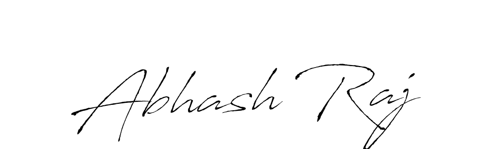 How to make Abhash Raj name signature. Use Antro_Vectra style for creating short signs online. This is the latest handwritten sign. Abhash Raj signature style 6 images and pictures png