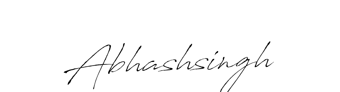 Abhashsingh stylish signature style. Best Handwritten Sign (Antro_Vectra) for my name. Handwritten Signature Collection Ideas for my name Abhashsingh. Abhashsingh signature style 6 images and pictures png