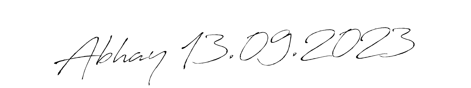 It looks lik you need a new signature style for name Abhay 13.09.2023. Design unique handwritten (Antro_Vectra) signature with our free signature maker in just a few clicks. Abhay 13.09.2023 signature style 6 images and pictures png
