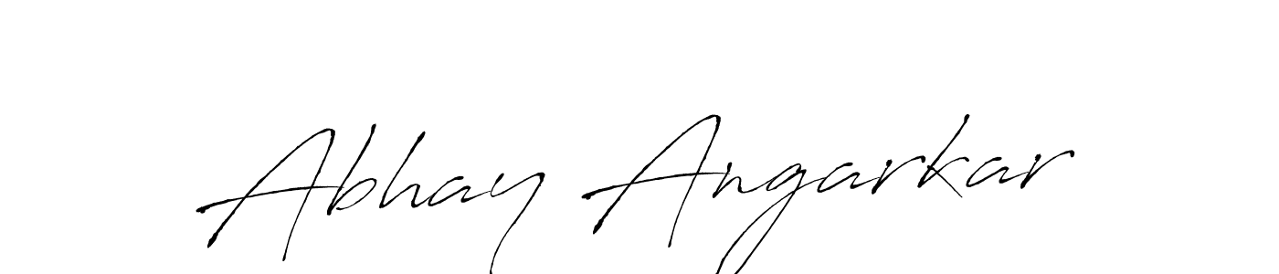 Make a beautiful signature design for name Abhay Angarkar. Use this online signature maker to create a handwritten signature for free. Abhay Angarkar signature style 6 images and pictures png