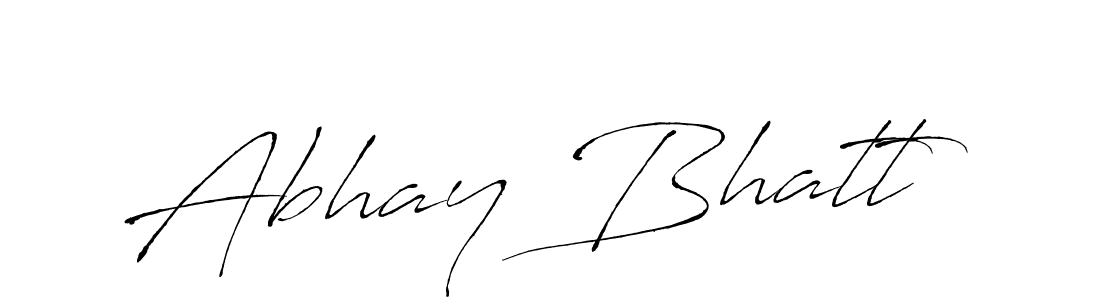 Use a signature maker to create a handwritten signature online. With this signature software, you can design (Antro_Vectra) your own signature for name Abhay Bhatt. Abhay Bhatt signature style 6 images and pictures png