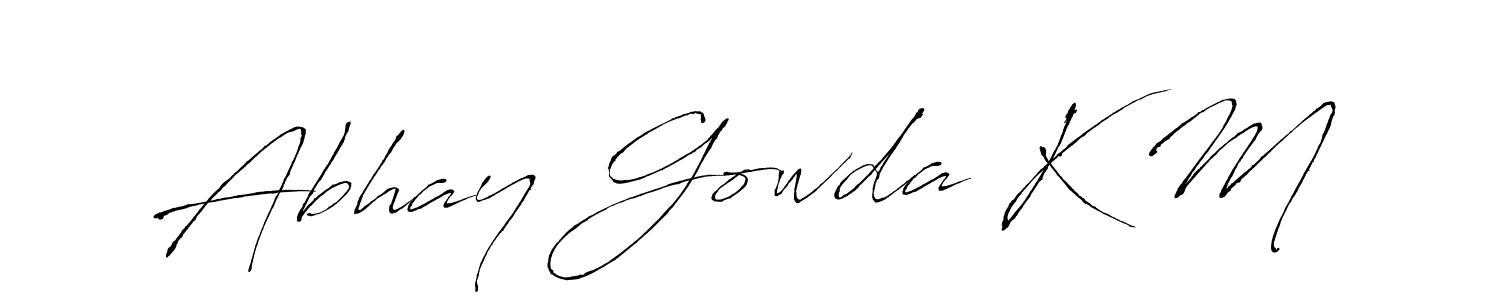 Once you've used our free online signature maker to create your best signature Antro_Vectra style, it's time to enjoy all of the benefits that Abhay Gowda K M name signing documents. Abhay Gowda K M signature style 6 images and pictures png