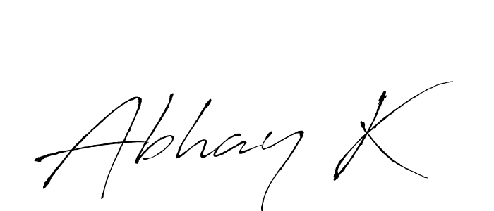 Also we have Abhay K name is the best signature style. Create professional handwritten signature collection using Antro_Vectra autograph style. Abhay K signature style 6 images and pictures png