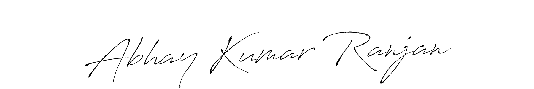 Abhay Kumar Ranjan stylish signature style. Best Handwritten Sign (Antro_Vectra) for my name. Handwritten Signature Collection Ideas for my name Abhay Kumar Ranjan. Abhay Kumar Ranjan signature style 6 images and pictures png