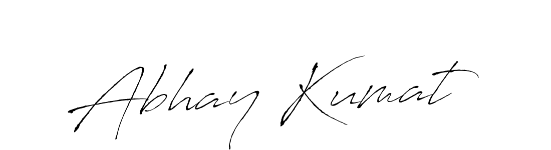 Make a beautiful signature design for name Abhay Kumat. Use this online signature maker to create a handwritten signature for free. Abhay Kumat signature style 6 images and pictures png