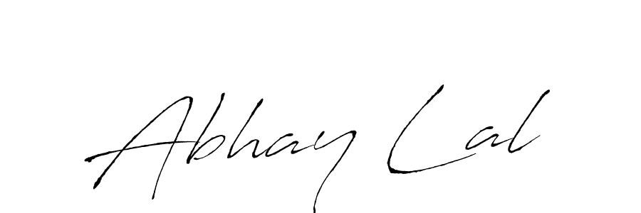 How to make Abhay Lal name signature. Use Antro_Vectra style for creating short signs online. This is the latest handwritten sign. Abhay Lal signature style 6 images and pictures png