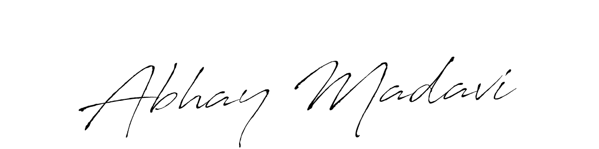 Use a signature maker to create a handwritten signature online. With this signature software, you can design (Antro_Vectra) your own signature for name Abhay Madavi. Abhay Madavi signature style 6 images and pictures png