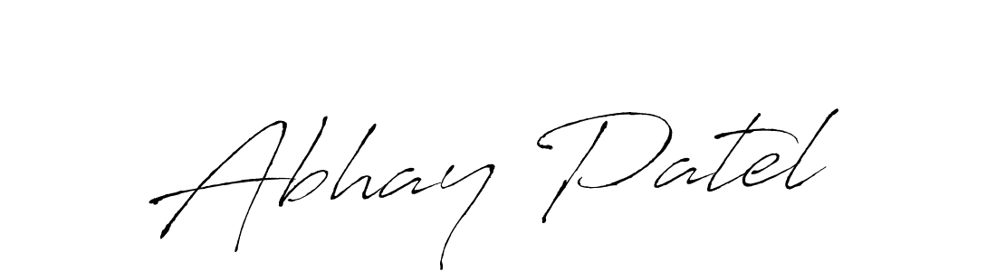 Create a beautiful signature design for name Abhay Patel. With this signature (Antro_Vectra) fonts, you can make a handwritten signature for free. Abhay Patel signature style 6 images and pictures png