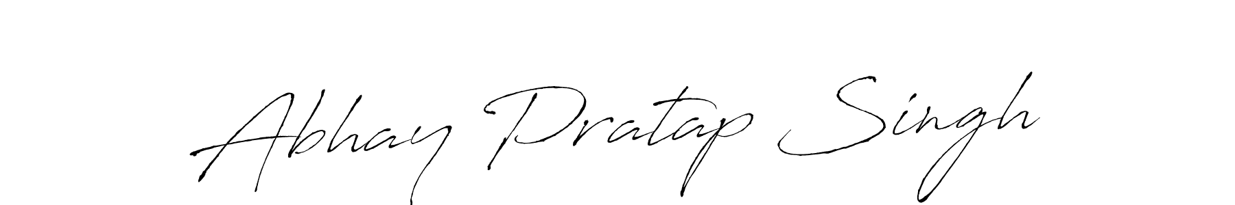 Design your own signature with our free online signature maker. With this signature software, you can create a handwritten (Antro_Vectra) signature for name Abhay Pratap Singh. Abhay Pratap Singh signature style 6 images and pictures png