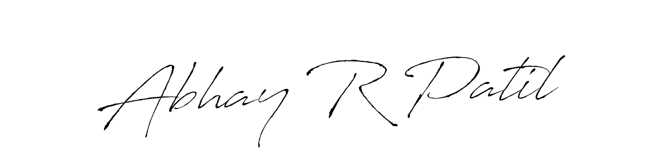 Use a signature maker to create a handwritten signature online. With this signature software, you can design (Antro_Vectra) your own signature for name Abhay R Patil. Abhay R Patil signature style 6 images and pictures png