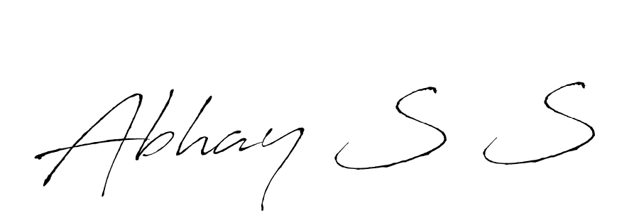 Also we have Abhay S S name is the best signature style. Create professional handwritten signature collection using Antro_Vectra autograph style. Abhay S S signature style 6 images and pictures png