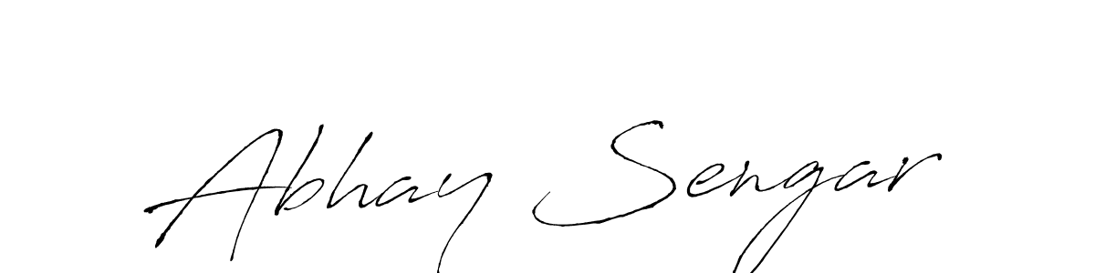 Make a beautiful signature design for name Abhay Sengar. Use this online signature maker to create a handwritten signature for free. Abhay Sengar signature style 6 images and pictures png