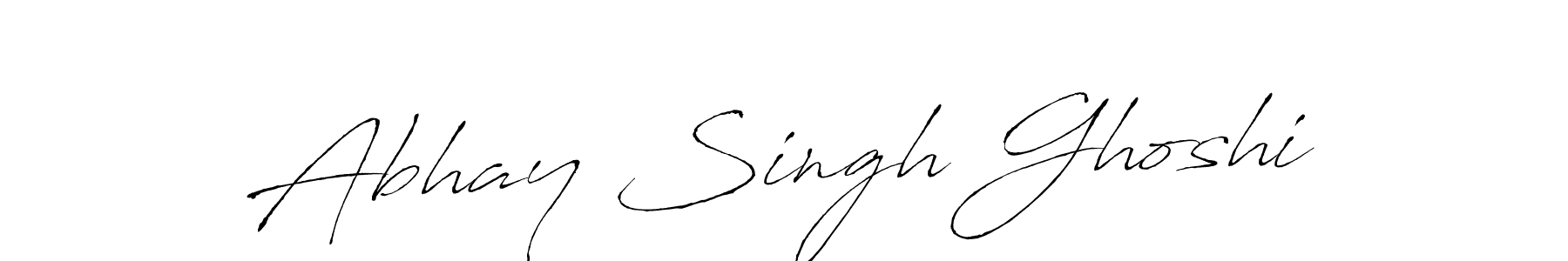 Make a beautiful signature design for name Abhay Singh Ghoshi. Use this online signature maker to create a handwritten signature for free. Abhay Singh Ghoshi signature style 6 images and pictures png