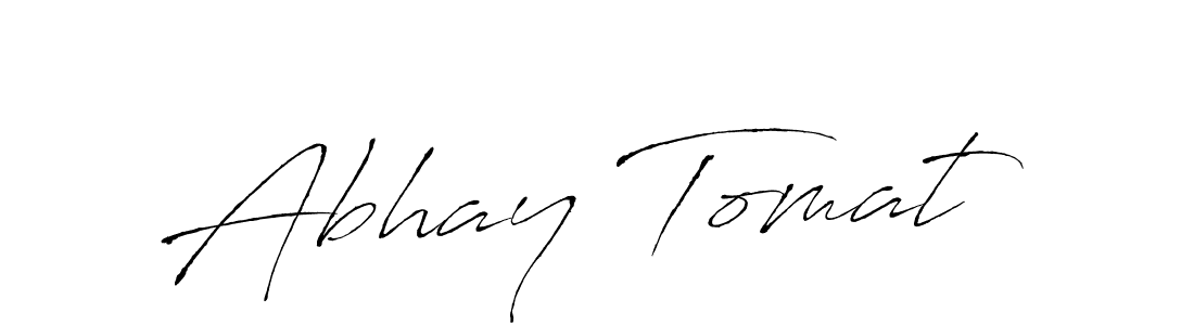 Also You can easily find your signature by using the search form. We will create Abhay Tomat name handwritten signature images for you free of cost using Antro_Vectra sign style. Abhay Tomat signature style 6 images and pictures png