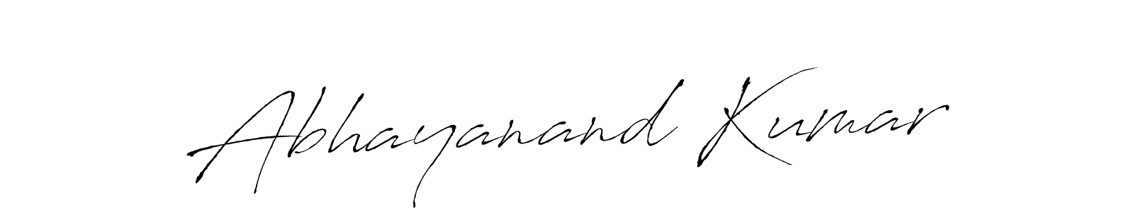 Also You can easily find your signature by using the search form. We will create Abhayanand Kumar name handwritten signature images for you free of cost using Antro_Vectra sign style. Abhayanand Kumar signature style 6 images and pictures png