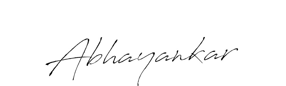 How to make Abhayankar signature? Antro_Vectra is a professional autograph style. Create handwritten signature for Abhayankar name. Abhayankar signature style 6 images and pictures png