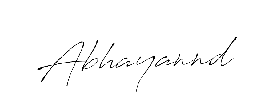 Also we have Abhayannd name is the best signature style. Create professional handwritten signature collection using Antro_Vectra autograph style. Abhayannd signature style 6 images and pictures png