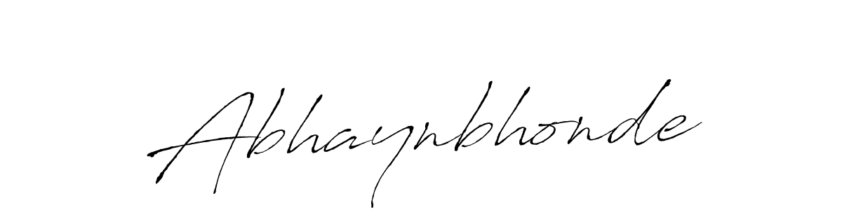 Use a signature maker to create a handwritten signature online. With this signature software, you can design (Antro_Vectra) your own signature for name Abhaynbhonde. Abhaynbhonde signature style 6 images and pictures png