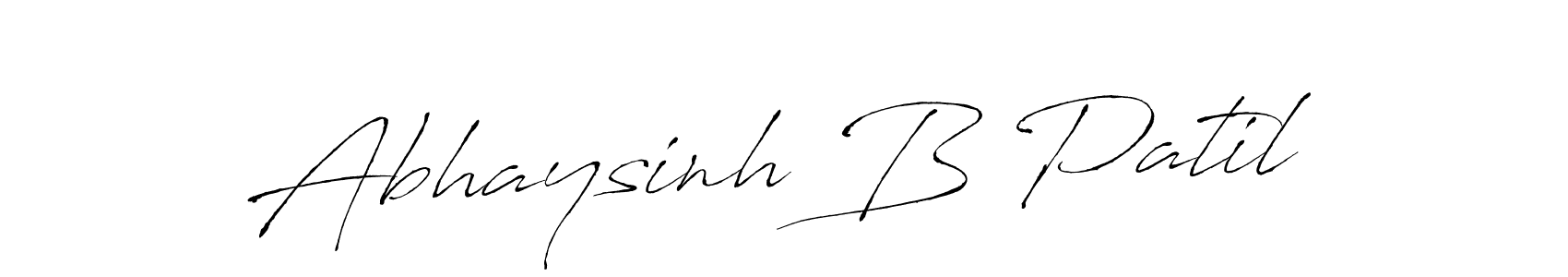 It looks lik you need a new signature style for name Abhaysinh B Patil. Design unique handwritten (Antro_Vectra) signature with our free signature maker in just a few clicks. Abhaysinh B Patil signature style 6 images and pictures png