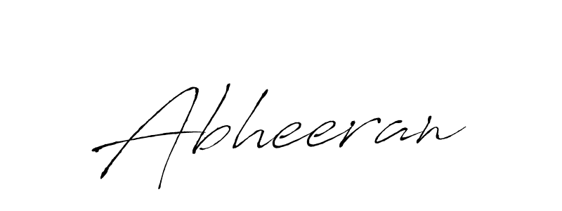 How to make Abheeran name signature. Use Antro_Vectra style for creating short signs online. This is the latest handwritten sign. Abheeran signature style 6 images and pictures png